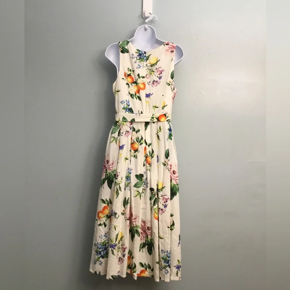 CALYPSO Elegant White Dress - Picture 2 of 15